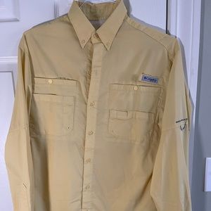 Men’s Columbia Tamiami II PFG Shirt Small Good Condition